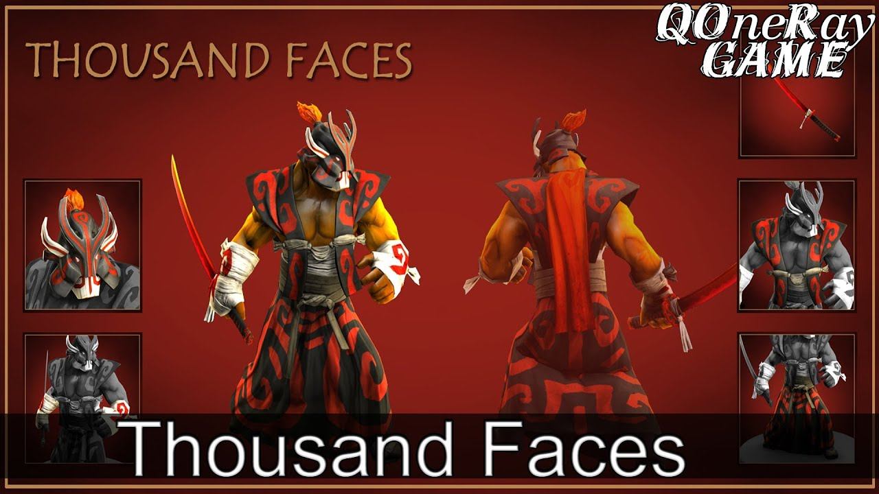 Dota 2 Items : Juggernaut - Thousand Faces смотреть онлайн