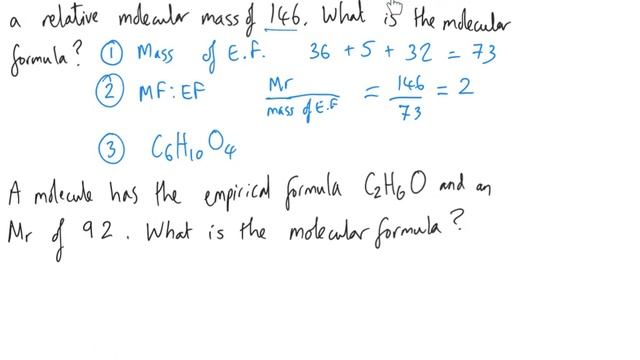 Empirical Formula & Molecular Formula & Water of Crystallisation - A level Chemistry смотреть онлайн