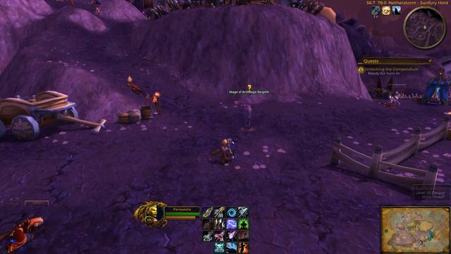 Unlocking the Compendium - WoW Quest 10301 playthrough in 4K 60fps смотреть онлайн