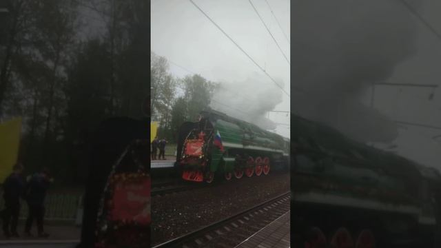 Прибытие поезда Победы на станцию Дубосеково. смотреть онлайн
