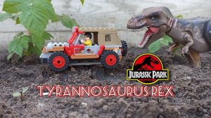 обзор на мой лего кастом тираннозавр рекси|JURASSIC PARK