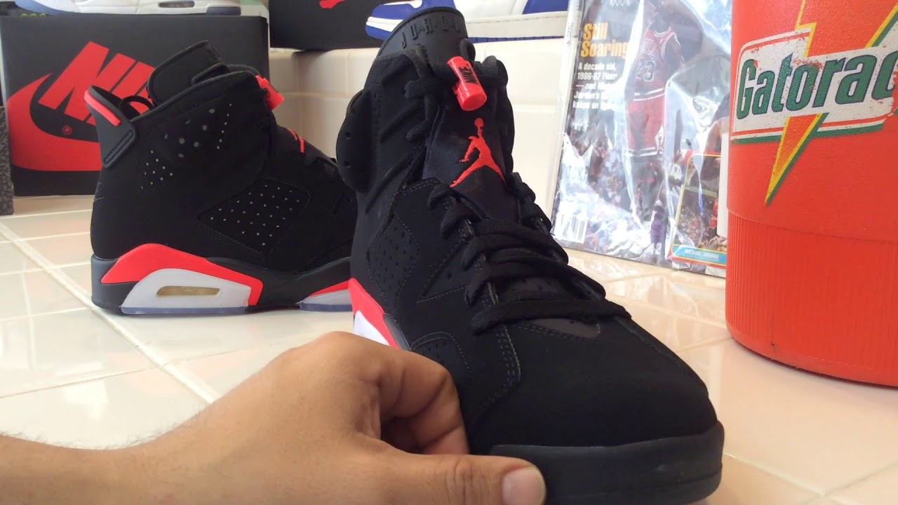 Air Jordan 6 Infrared 2019 Nike App Authentic Check !