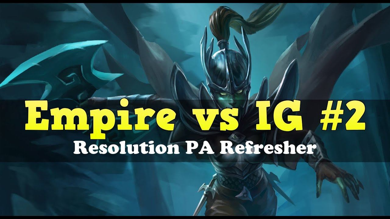 [EPIC] PA Refresher || Team Empire vs IG || Game 2 || Dota 2 Major All Star 2015|| Highlights смотреть онлайн
