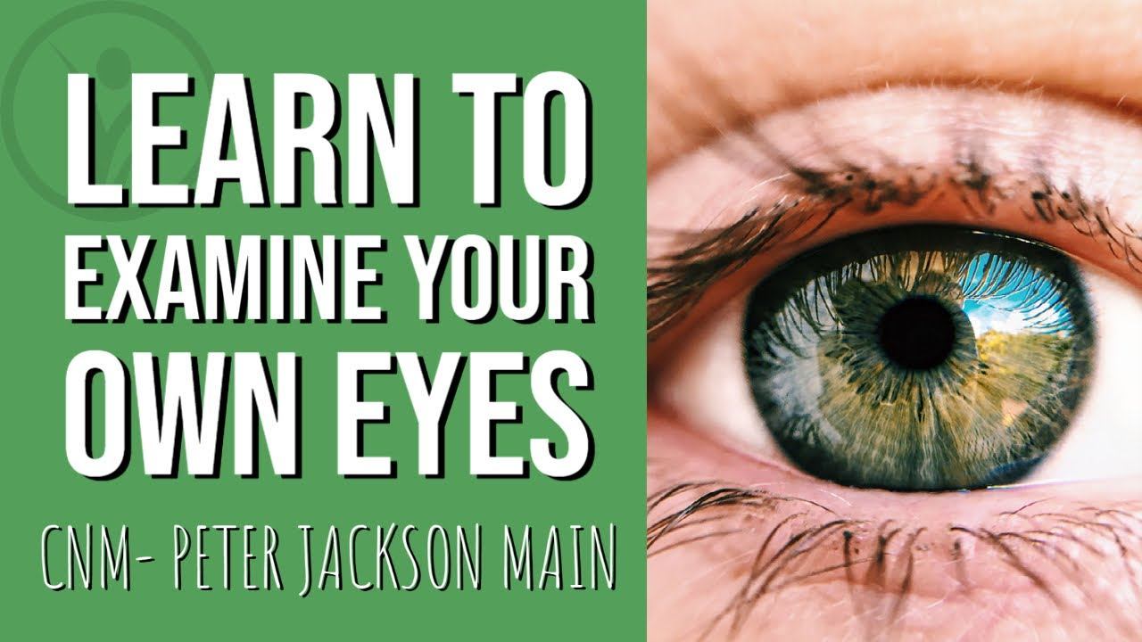 How To Perform Iridology On Yourself | CNM lecturer Peter Jackson Main смотреть онлайн