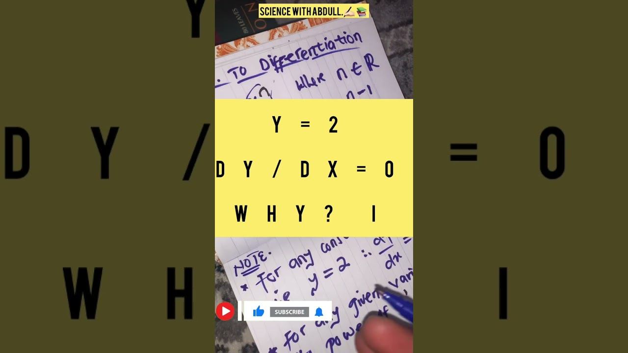 Function of Y=2, dY/dX=0. Why? смотреть онлайн
