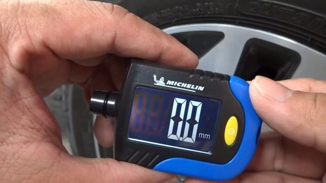 Michelin Digital Tire Tread Depth & Pressure Gauge MN-4204 testing, calibration, battery смотреть онлайн