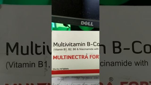 Tab Multinectra Forte(Multivitamin B- Complex,vitaminB1,B2,B6 & Niacinamide