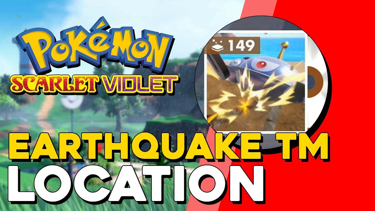 Pokemon Scarlet & Violet Earthquake TM Location (How To Get Earthquake TM) смотреть онлайн