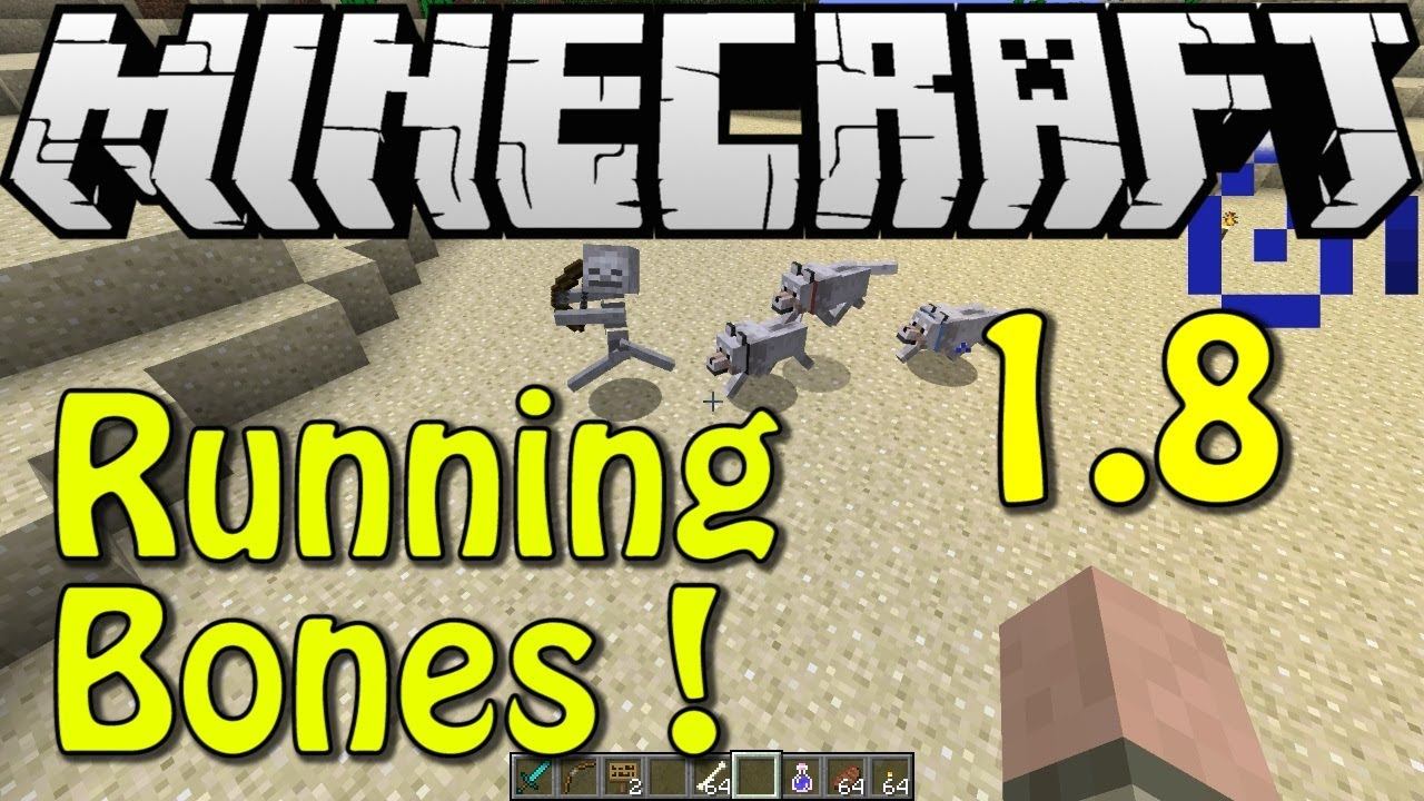 Minecraft 1.8 Snapshot 14w10a "Running Bones" with Arnold Schwarzenegger! смотреть онлайн