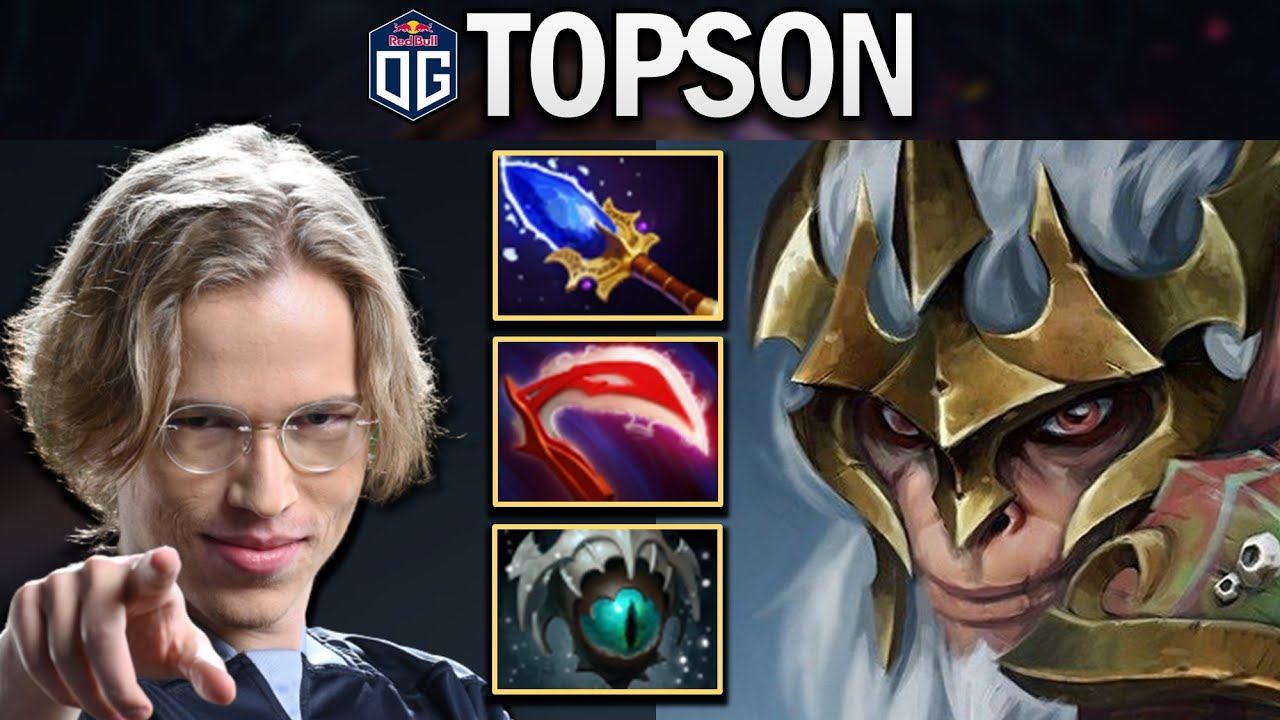 OG.TOPSON MONKEY KING WITH DESO-AGHANIMS - DOTA 2 7.27 GAMEPLAY смотреть онлайн