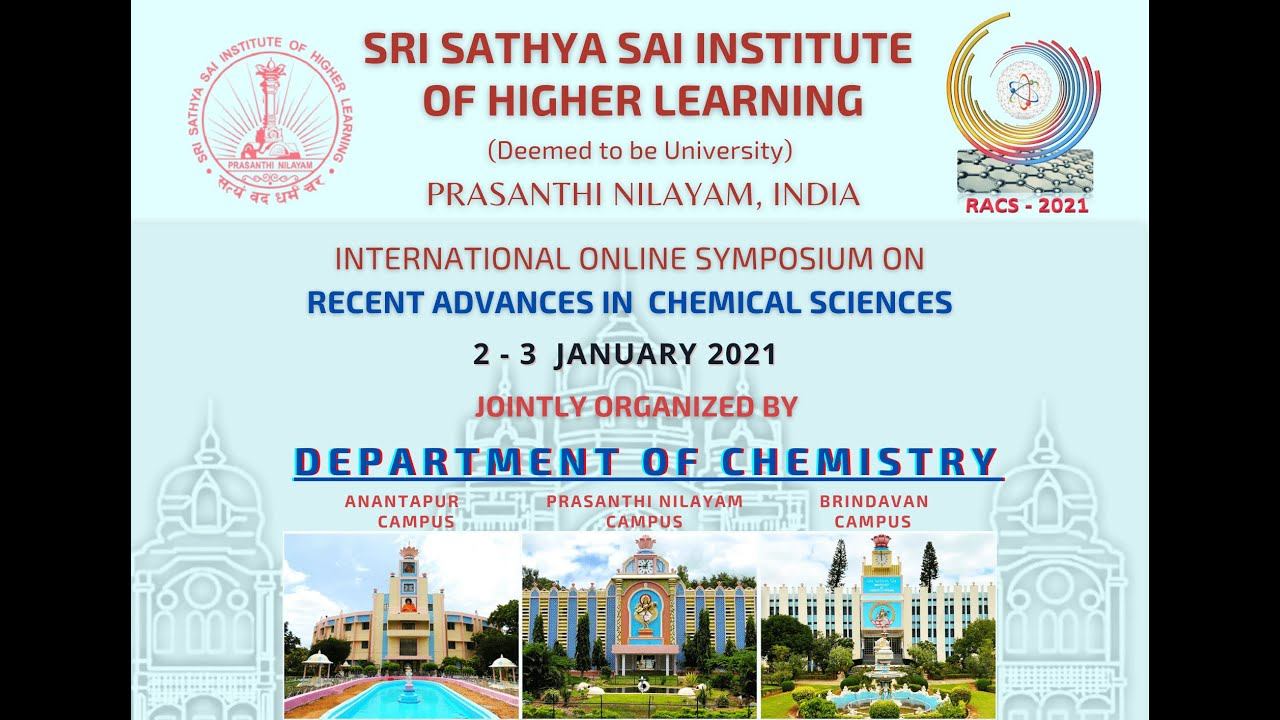 International Online Symposium on Recent Advances in Chemical Sciences 2021 смотреть онлайн