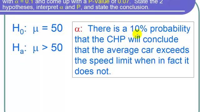 Interpreting the Level of Significance and P-Value смотреть онлайн