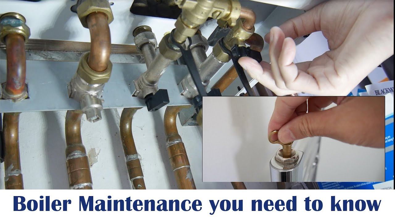 You must see! Full Boiler Maintenance. Radiator air release, E119, leaking inspection. смотреть онлайн