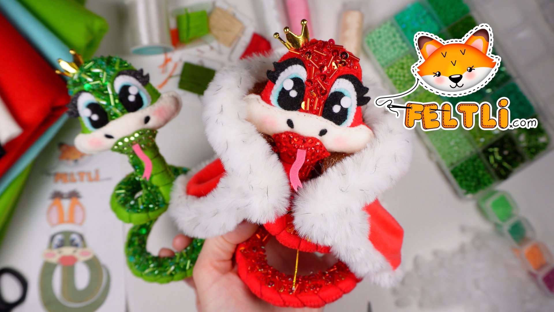 Мастер-класс Змея своими руками / Символ 2037 года своими руками / Как сделать змею своими руками? смотреть онлайн