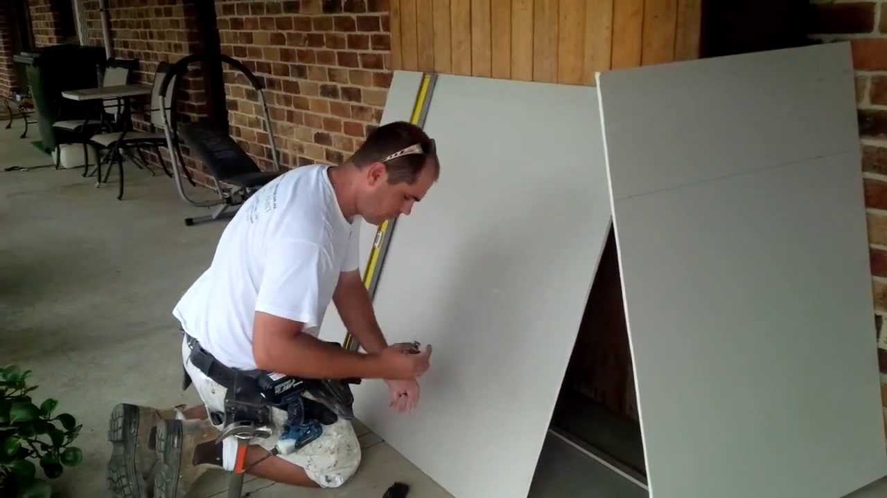 How to Cut Gyprock / Drywall смотреть онлайн