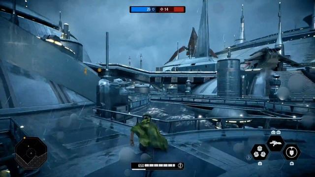 Star Wars Battlefront 2 - Heroes VS Villains | Leia Organa | PS5 Gameplay | смотреть онлайн