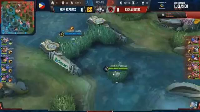 BREN ESPORTS VS CIGNAL ULTRA [Game 1] | MPL-PH Season 6 Regular Season Week 4 Day 1 ~ MLBB смотреть онлайн