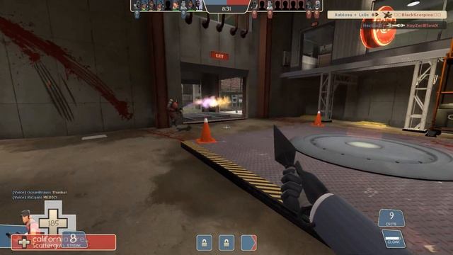 Team Fortress 2 Spy Gameplay смотреть онлайн