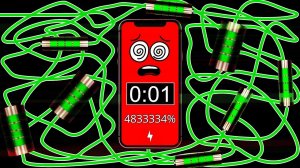 Overcharging Battery !!10000000% [2 Minute Timer Bomb] ⚡