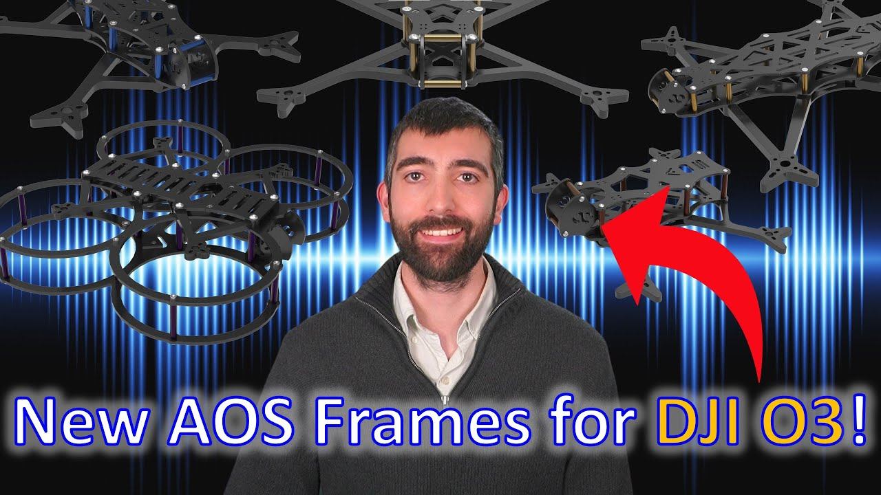 New AOS frames for DJI O3 and BLACK FRIDAY SALE! смотреть онлайн