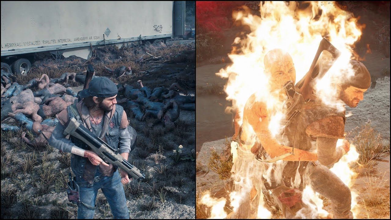 Days Gone (PS4 Pro) 4K - Part 33 - Westfir Horde + NERO: Rogue Tunnel & Checking On the Hot Springs смотреть онлайн