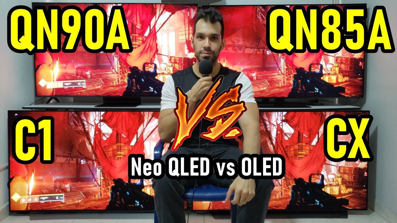 Samsung QN90A vs QN85A vs LG C1 vs CX: Neo QLED vs OLED - Smart TVs 4K HDR смотреть онлайн