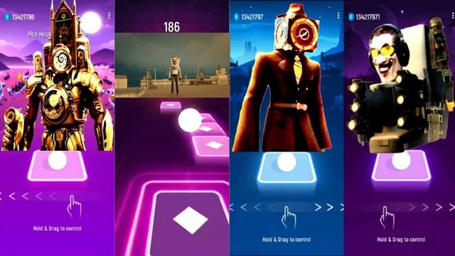 (🎵skibidi Toilet Song🎵) 👑TITAN CLOCKMAN👑 🆚 🎩CLOCKMAN🎩 🆚 🕰️LARGE CLOCKMAN🕰️ 🆚 🚽G-MAN 3.0🚽