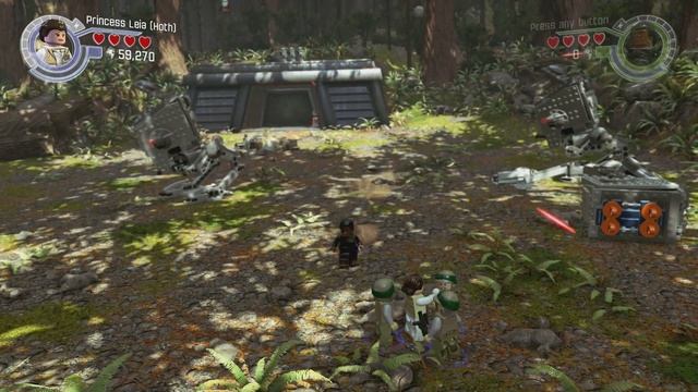 LEGO Star Wars The Force Awakens - 100% Walkthrough - Part 1 - The Battle Of Endor