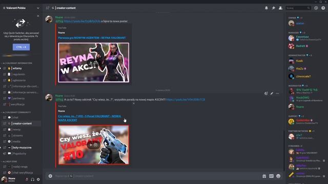 Największa SPOŁECZNOŚĆ VALORANT w POLSCE - Discord Valorant Polska смотреть онлайн