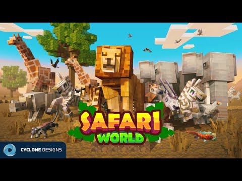 Minecraft Safari World 🐆🔥