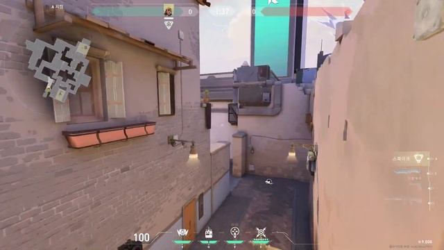 Valorant Raze Satchel Jump Practice on Ascent смотреть онлайн