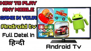 #AndroidTv Play Game How To Download Any Mobile  Games in android tv #Candycrush