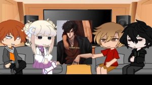 🐳| Реакция «Всё ради игры» на Жана Моро./Школьное ау/ (скорость 1.75)