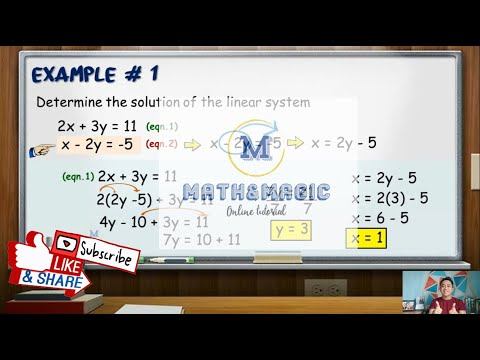 Grade 8: Solving Systems of Linear Equations by Substitution смотреть онлайн
