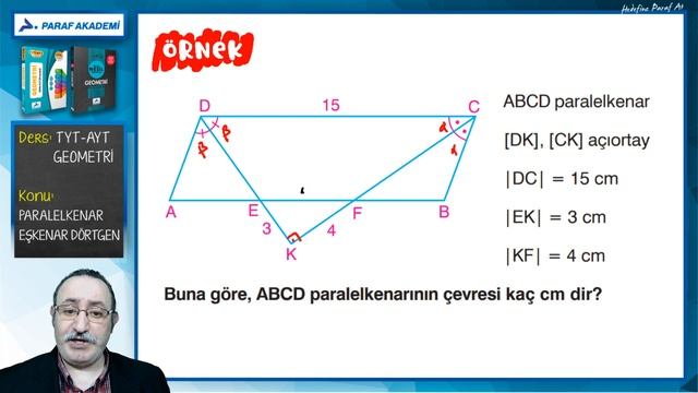 Paralelkenar - Eşkenar Dörtgen | 2022 TYT - AYT Geometri Konu Anlatımları смотреть онлайн