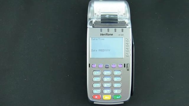 Vx520 : How To: update Date and Time смотреть онлайн