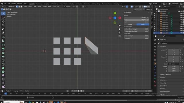 привязки и пропорциональное редактирование