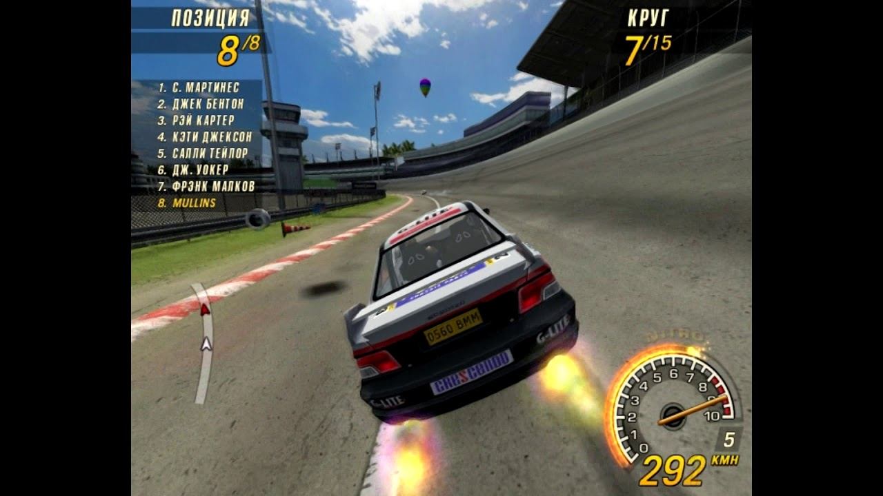 FlatOut 2. Speedway Left, Insetta, 2x nitro - 22.36 смотреть онлайн