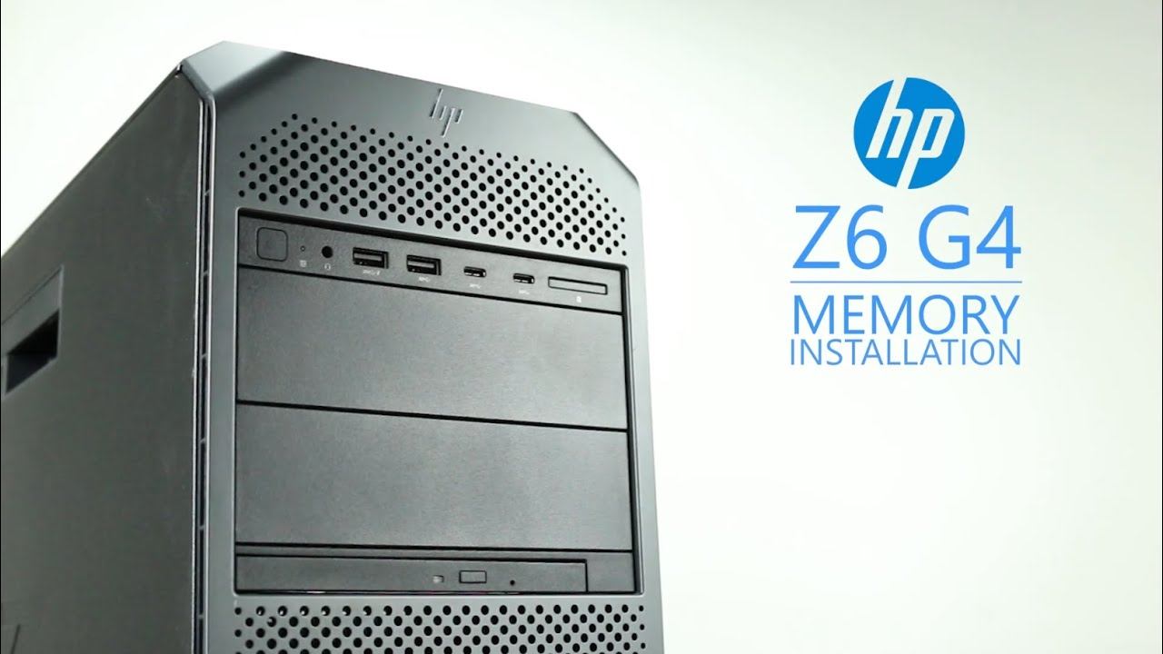 HP Z6 G4 Memory Installation смотреть онлайн