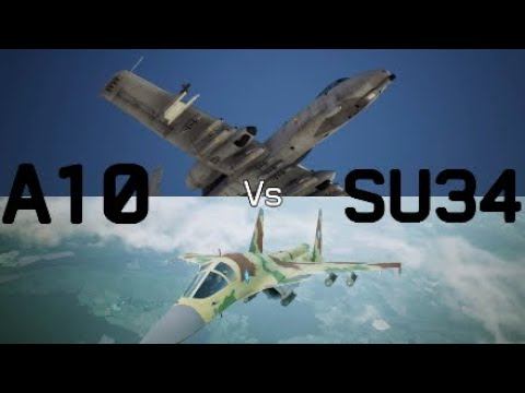 Ace Combat Review - A10 vs SU 34 смотреть онлайн