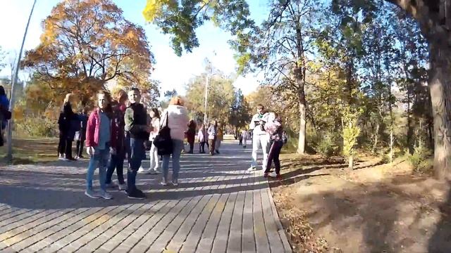 ОДЕССА парк Победы,10 Апреля/Воскресенье 8 НОЯБРЯ 2020 Вело-прогулка Солнце +15. смотреть онлайн