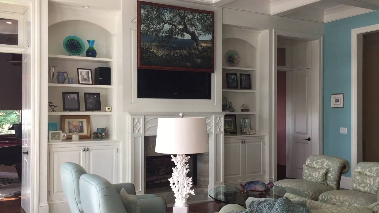 Hilton Head Home Technology: TV Art Lift System