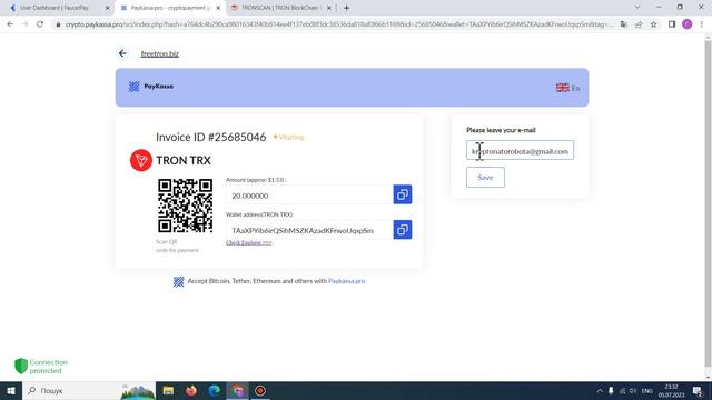 Freetron облачный майнинг! вывод денег !