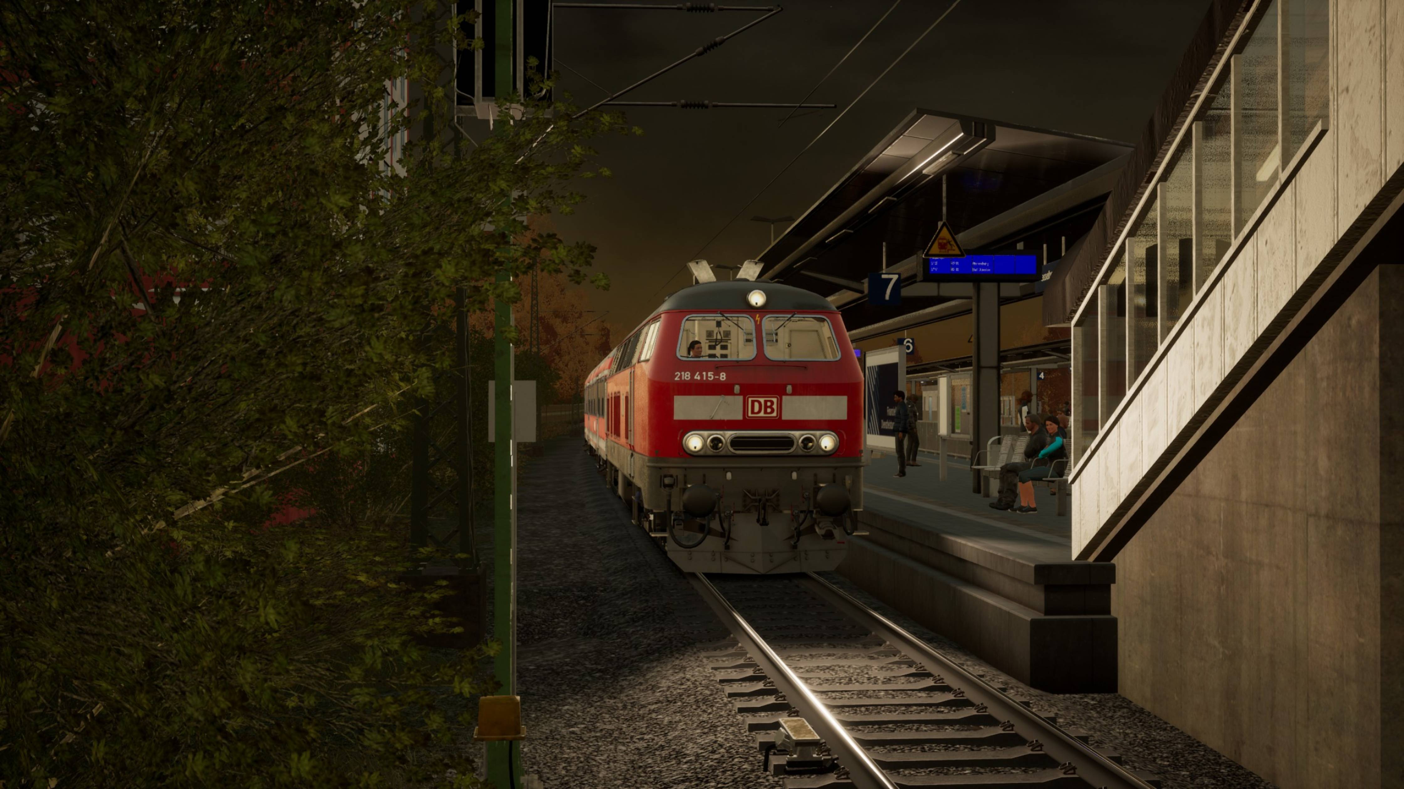 TSW5. BR 218 DB. Маршруты смотреть онлайн