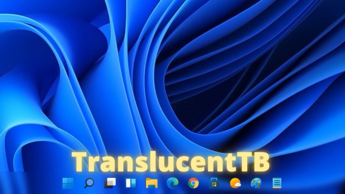 TranslucentTB - прозрачная панель задач в Windows 11! Акриловая панель задач в Windows! смотреть онлайн