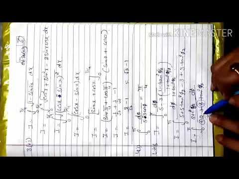 Class 12 Maths ex 16a definite integral 10.9.2020 смотреть онлайн