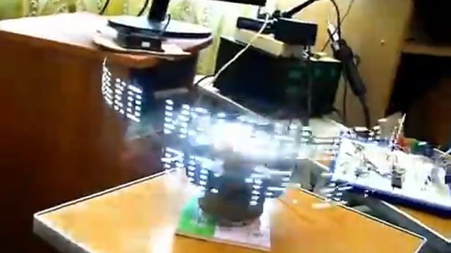 LED POV display. смотреть онлайн