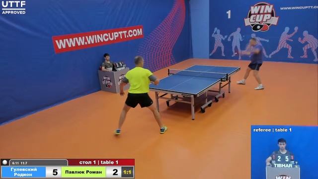 Гулевский Родион 1-3 Павлюк Роман Восток 4 WINCUP 14.09.21 Прямая трансляция Зал1 смотреть онлайн