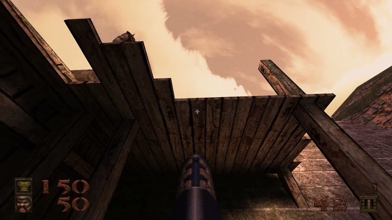 Quake Remastered: Dimension of the Machine - MGE2M1: Acid Sanctuary - All Secrets (Nightmare Skill) смотреть онлайн
