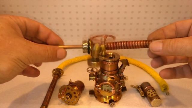 Steampunk Мини кальян + бензиновая зажигалка. Ручной работы. смотреть онлайн